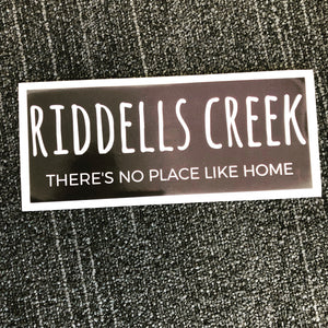 Riddells creek stickers