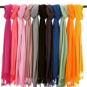 Coloured scarf