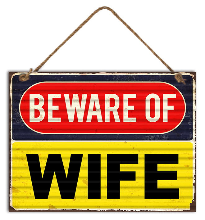 Beware of the Wife 30cm x 40cm